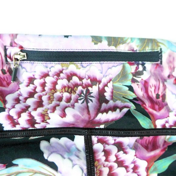 Athleta Run Free Garden Party Leggings Floral Pink - Picture 5 of 8